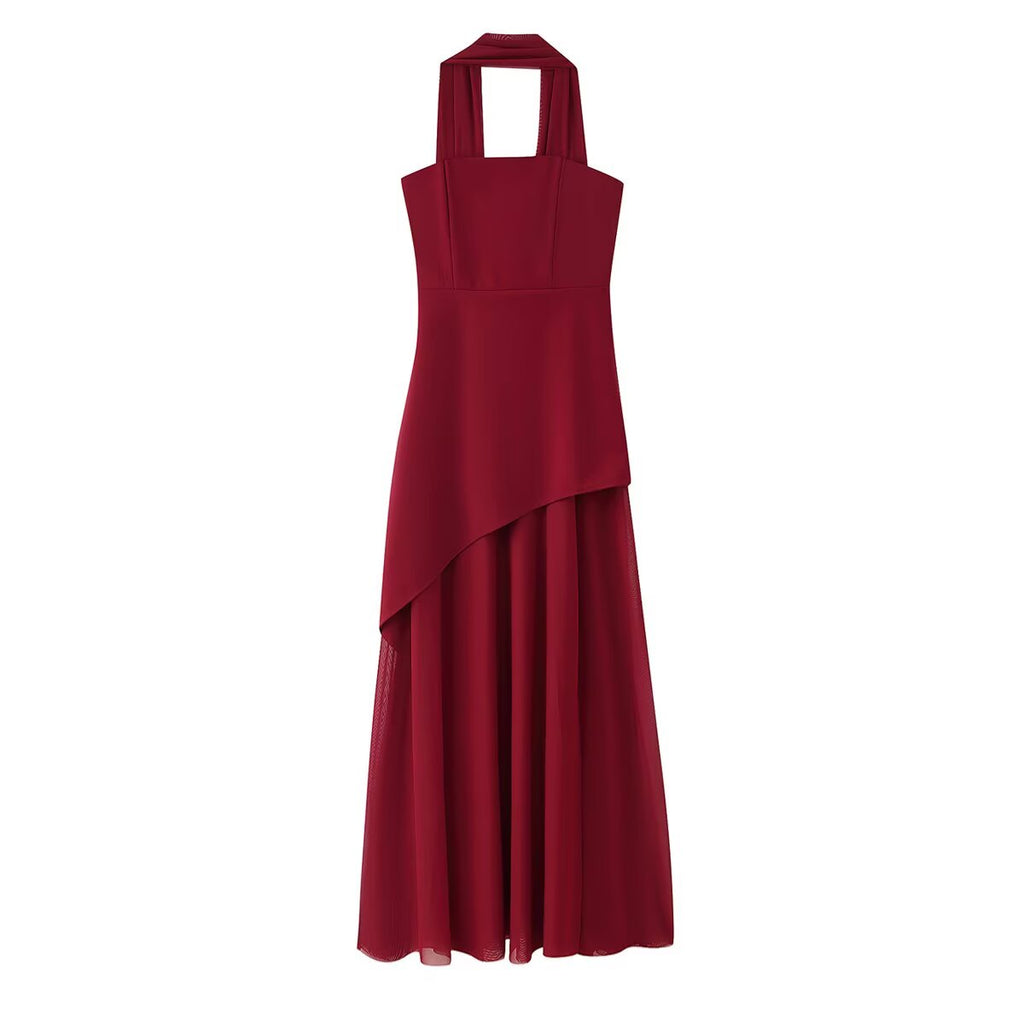 Women's Noir Elegance Maxi Dress