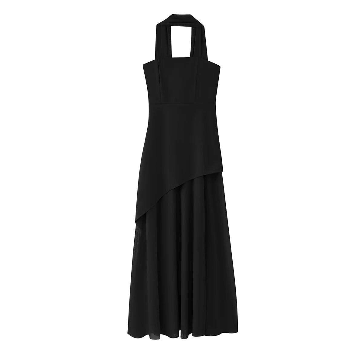 Women's Noir Elegance Maxi Dress