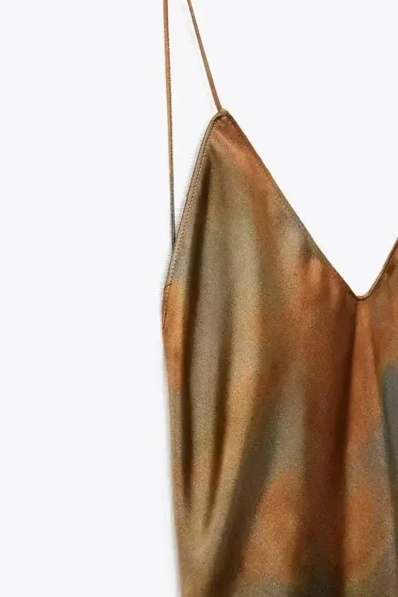 Women's Open Back Sleeveless Dress