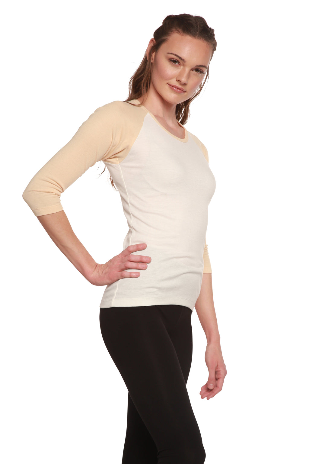 Women's Bamboo  3/4 Sleeve T-Shirt