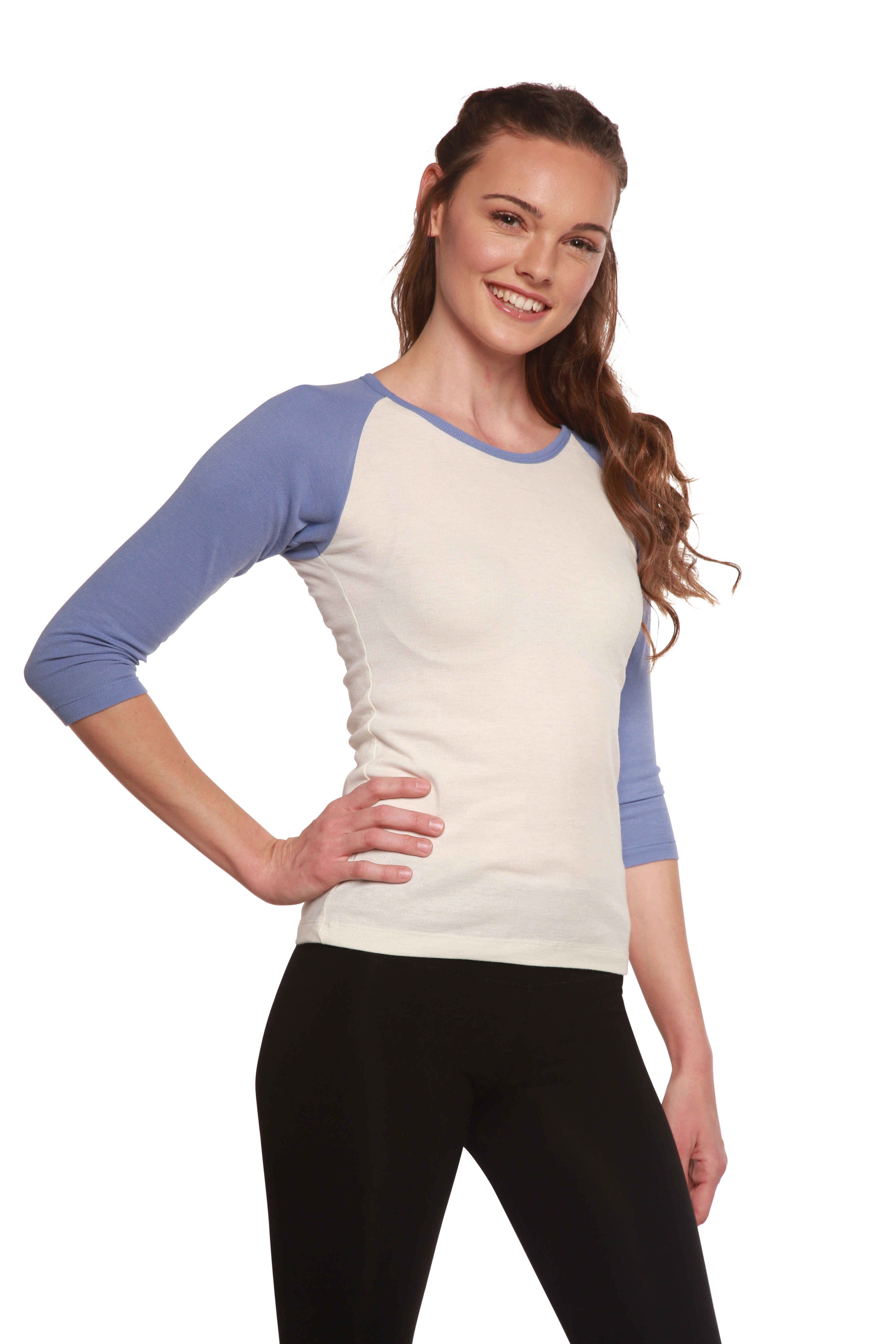 Women's Bamboo  3/4 Sleeve T-Shirt
