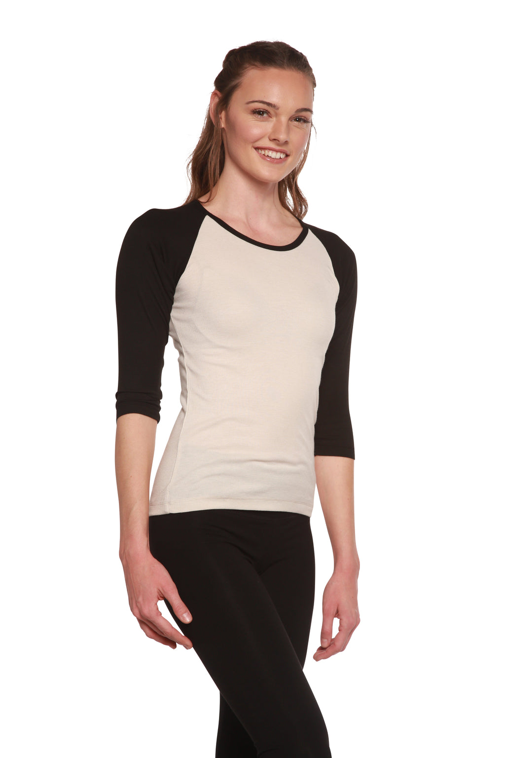 Women's Bamboo  3/4 Sleeve T-Shirt