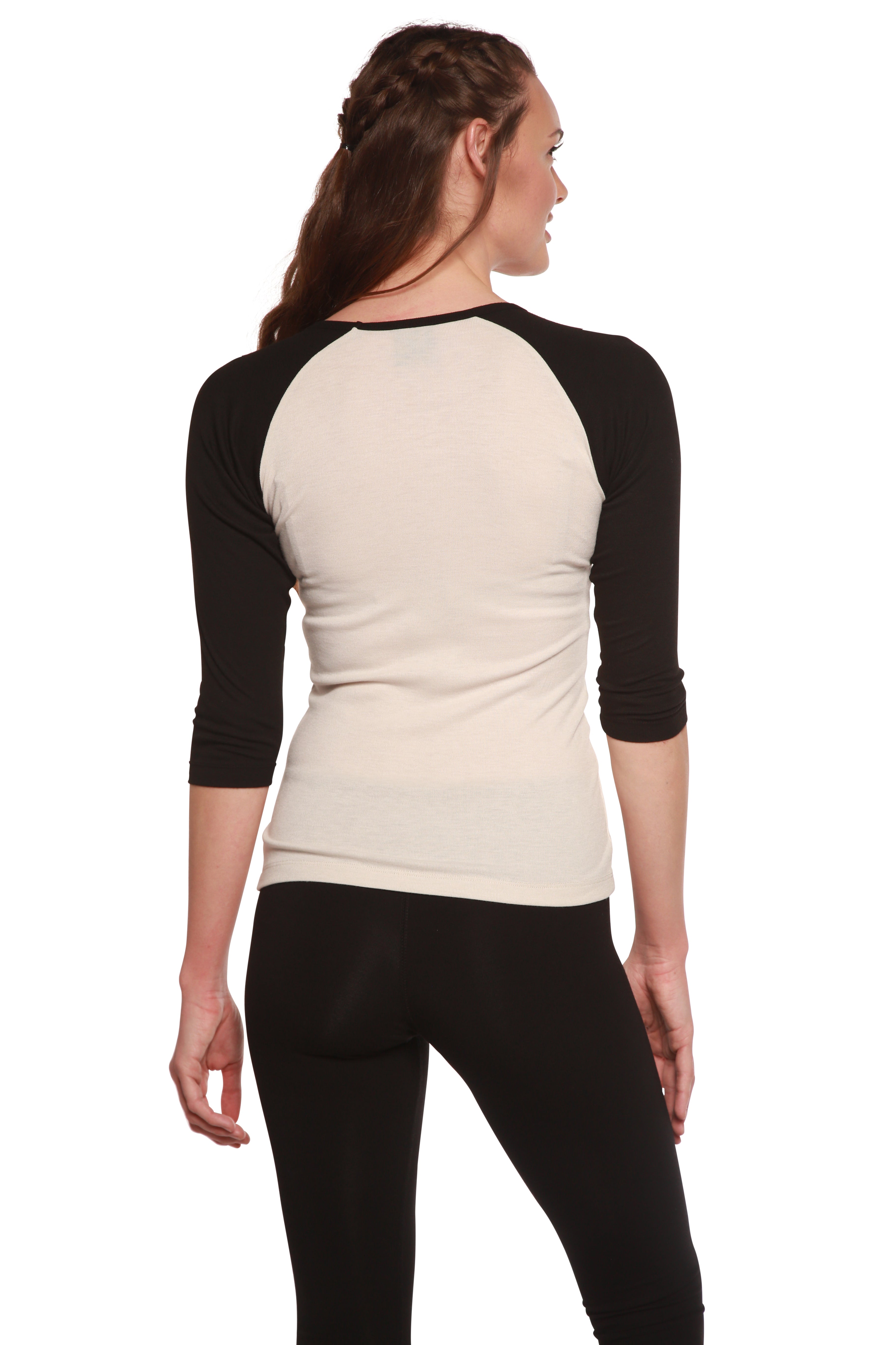 Women's Bamboo  3/4 Sleeve T-Shirt