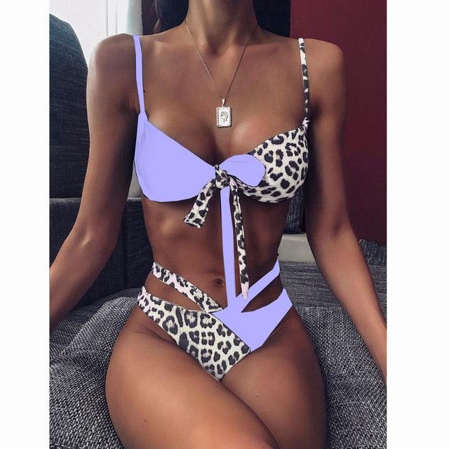 Women High Waist Bikini Swimsuit