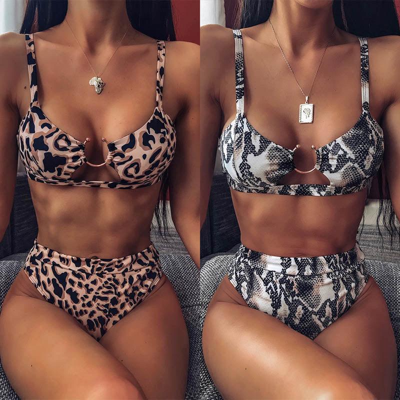 Women High Waist Bikini Swimsuit