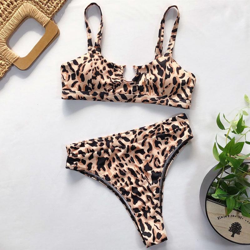 Women High Waist Bikini Swimsuit