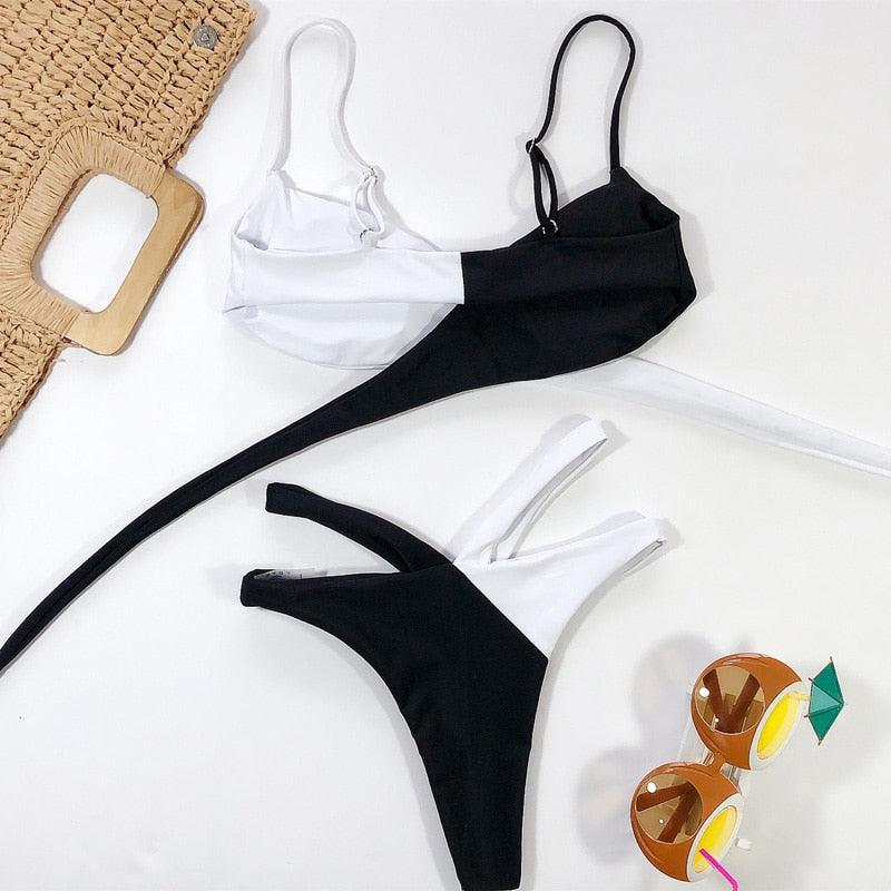 Women High Waist Bikini Swimsuit