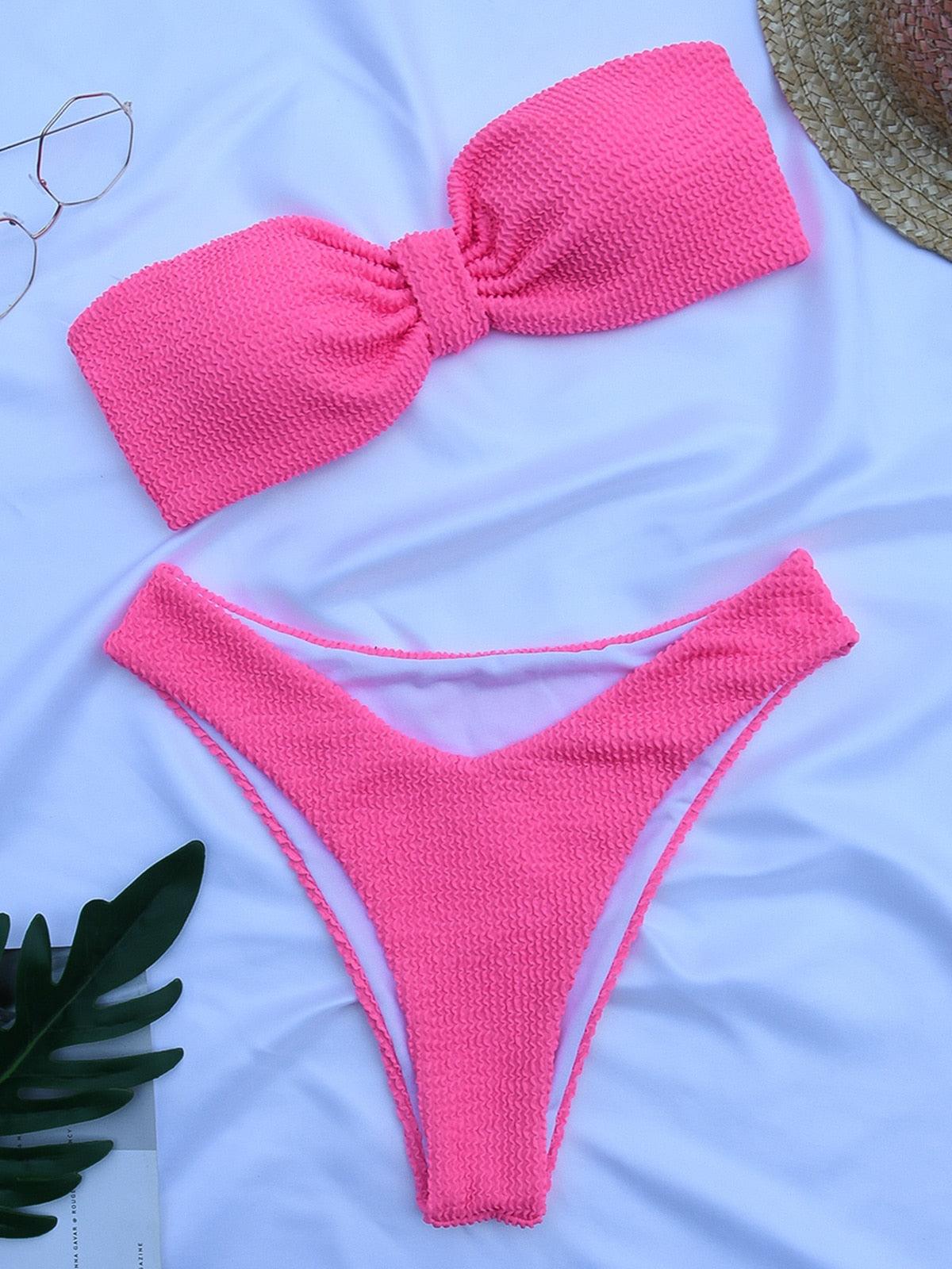 Women High Waist Bikini Swimsuit
