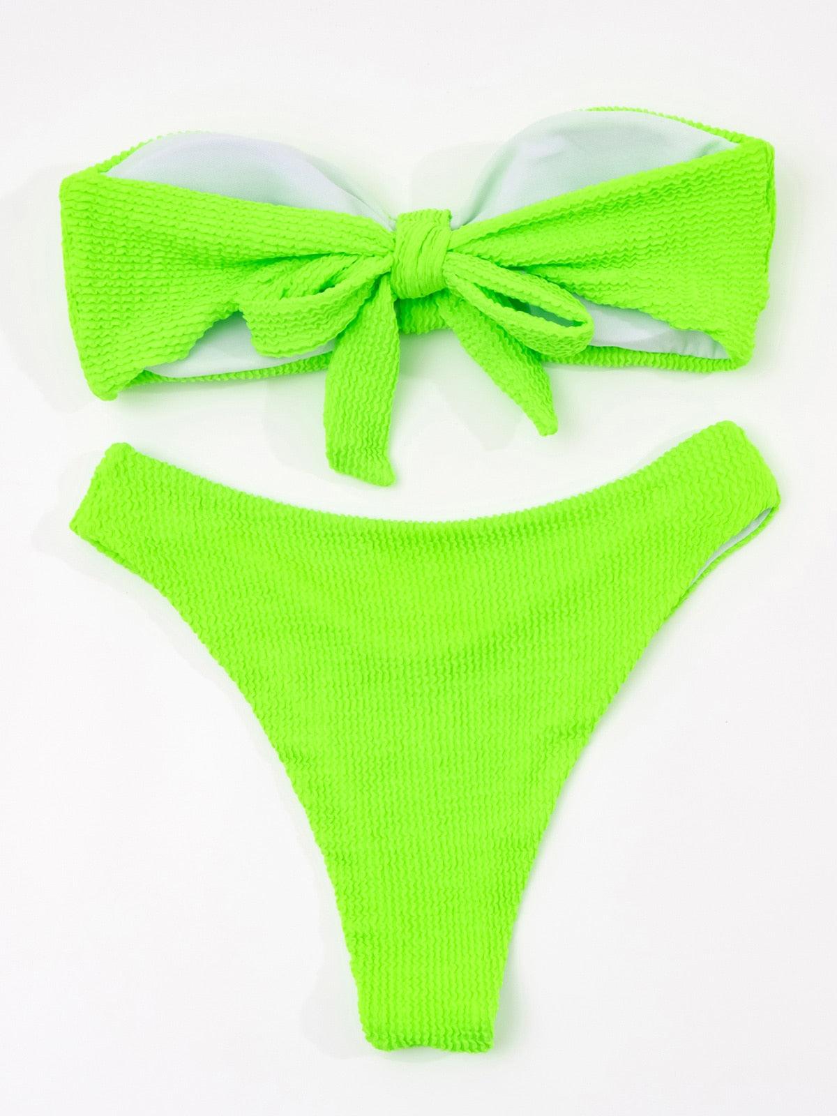 Women High Waist Bikini Swimsuit